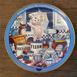 Pillsbury Doughboy Collectors Plate Ingredients For Fun